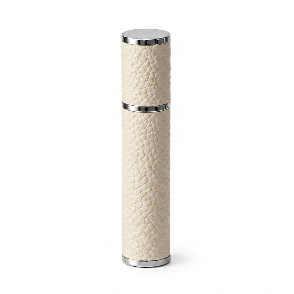 VELANNE No. 01 - Magnetic Leather Perfume Atomizer (Direct Bottom-Fill）