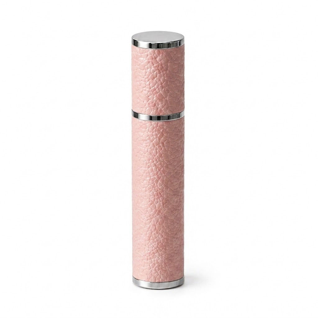 VELANNE No. 01 - Magnetic Leather Perfume Atomizer (Direct Bottom-Fill）